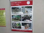 東日本大震災における被災ペットの状況です。（港図書館　パネル展示「ペットと防災」）