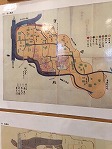 あわせて館内では、中川区に関係する江戸時代の村絵図54枚を展示しています。