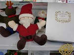 サンタさん、トナカイさん、スノーマンさんがお出迎えします！（徳重図書館　「メリークリスマス！　～楽しい冬を過ごそう～」）"