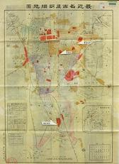 ４区制施行後（明治43年）の地図