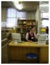 「名東図書館レファレンスカウンター」 「名東図書館レファレンスカウンター」