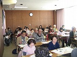 多くの方にご参加いただきました。（緑図書館　文化講演会「東海道・鳴海宿を歩く～目に見えるものから鳴海を読む～」）