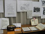 展示会場では、炭坑節のCDを流しました。（名東図書館　「名東区の今昔　写真と資料展　～亜炭鉱とため池を中心に～」）