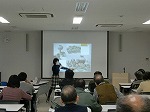 講演会の様子（徳重図書館　講演会「緑区のやきもの－猿投窯鳴海地区・有松地区－」）