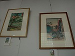 錦絵も数々展示（徳重図書館　『みどり小さな歴史資料館』展）