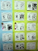 展示全景3（鶴舞中央図書館　こんなほんあんなほん表紙イラスト作品展）の大きな画像へ