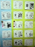 展示全景3（鶴舞中央図書館　こんなほんあんなほん表紙イラスト作品展）の大きな画像へ