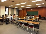 読書会の模様です（鶴舞中央図書館　「『坊っちゃん』を読む読書会」）