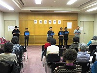 朗読を楽しみました（港図書館　「朗読三昧の会　～朗読の世界を楽しもう～」）