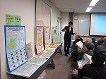 監修された「歴史災害から見る名古屋」（名古屋市防災危機管理局）をはじめ地図の紹介がありました。平和が続く中川区ですが、災害への備えは欠かせません。（中川図書館　講演会「地図で楽しむ中川区の歴史」）