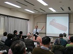 わかりやすく、思い入れが伝わってくる講師のお話でした。（富田図書館　講演会「ジャングルにひそんで28年　横井庄一さんのくらしから学ぶこと」）