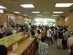 立ち見のお客様も。（鶴舞中央図書館　「名古屋フィルハーモニーまちかどコンサートin鶴舞中央図書館」）