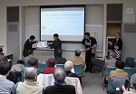 紙芝居を寄贈していただきました。（熱田図書館　「寺町熱田を学ぶ ～熱田百ケ寺とマインドフルネス体験～」）