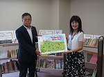 内覧式の様子（港図書館　みなとライオンズクラブ様）