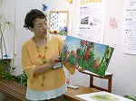 「ウェズレーの国」の読み聞かせ（千種図書館　「植物園で図書館！」を開催しました）