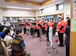 ふくだなでしこの皆さん（南陽図書館　「クリスマスソングを楽しもう♪オカリナコンサートin南陽図書館」を行いました）