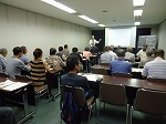 会場の様子（南図書館　講演会「地図と防災」を行いました）