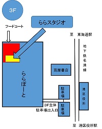 ららスタジオ案内図