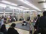 リングアナウンサー（千種図書館　「図書館マナーアッププロレスat千種図書館」を行いました）