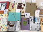 音読の参考になる本をご用意しました。（山田図書館　「楽しい音読セミナー」を行いました）