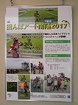 2017年の田んぼアート（南陽図書館　パネル展示「南陽地域の田んぼアートの紹介」）