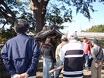 喜惣治観音は歯痛の神様です。（楠図書館　「街道講座　楠の水郷を訪ねて」を行いました）