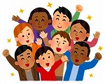 多文化共生のイラスト(千種図書館 多文化共生座談会)