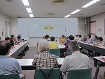 会場の様子（中川図書館　「長寿イキイキ音読教室」）