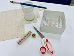 徳重図書館「おとなの工作教室」の写真
