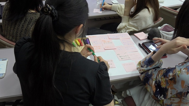 椙山女学園大学で「星ヶ丘図書館（仮称）ワークショップ」の写真3