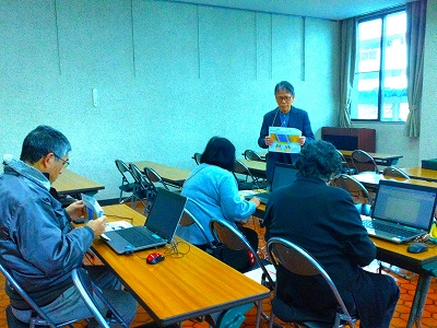 天白図書館ICT講座「学ぼう！パソコンの基礎」の写真1