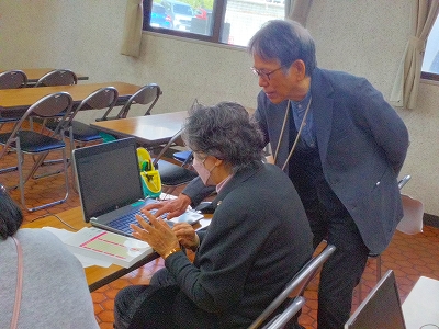 天白図書館ICT講座「学ぼう！パソコンの基礎」の写真2