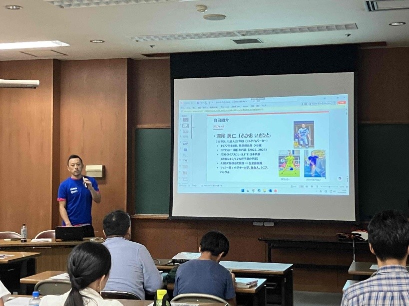 鶴舞中央図書館「チームワークの魅力を語ろう！【CPサッカー】～不自由な身体を