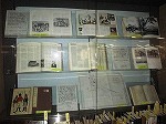 展示近景（来た！見た！！書いた！？　～来日外国人が見た日本～　―鶴舞中央図書館2階―）