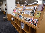 展示場所から玄関を見たところ（熱田図書館　「明治150年　文明開化の時代」）