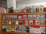 展示風景（楠図書館　「日本の鉄道　～名古屋市地下鉄60周年～」）