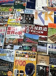 子どもから大人まで楽しめます。（山田図書館　「鉄道の楽しみ」）