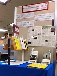 展示の様子（鶴舞中央図書館　「名古屋市美術館学芸員の視点で読む美術・文化・社会」）