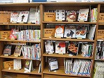 展示の様子（東図書館　「6月は食育月間」）