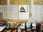 展示の様子（瑞穂図書館　「名古屋物語を読む」）