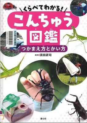 『くらべてわかる!こんちゅう図鑑 つかまえ方とかい方』表紙画像