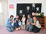 こわ～い（？）語り手のみなさんです。（やまだ図書館　こわ～いおはなし会）