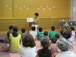 「ゆうれいなっとう」は、少しこわいけれどおもしろい絵本でした。（みなと図書館　こわーいおはなし会）