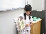 みんなとても上手に読み聞かせできました！（しだみ図書館　「子ども図書館大使」）