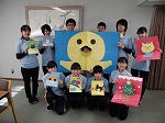 すくすく隊のみなさんです。（11月）ありがとうございました。（にし図書館　としょかんくらぶ「ウーフクラブ」をおこないました）