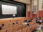 館長あいさつ（あつた図書館　あつた区制80周年「夏休み子どもアニメ劇場）」をおこないました）
