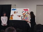 楽しいパネルシアター「おかえし」（なかがわ図書館　「親子で楽しむ絵本の世界（子ども読書の日記念）」）