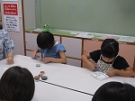 じぶんだけの豆本ができたよ！（つるまちゅうおう図書館　「なごやっ子読書ノートでカウンター体験」）