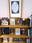 展示の様子（みずほ図書館　「星とうちゅうのものがたり」）