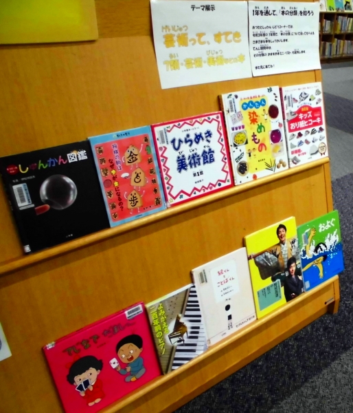 7類の展示の写真